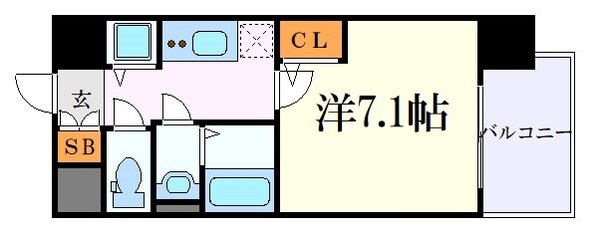 エスリード千種パークフロントの物件間取画像